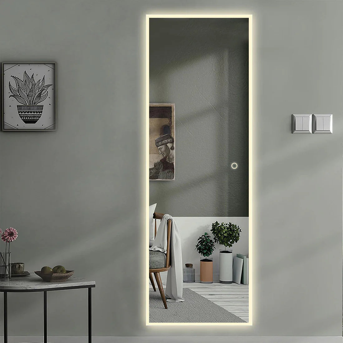 led mirror lahore